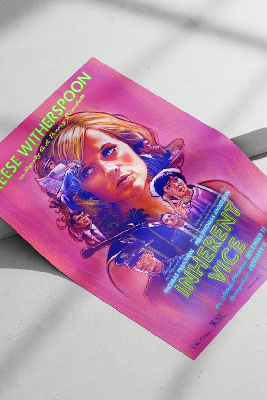 The film "Inherent Vice" (2014) starring Reese Witherspoon as Deputy D.A. Penny Kimball. Main Subject: The film "Inherent