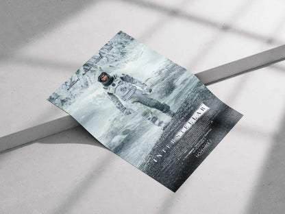 Interstellar "Go Further" Abstract Space Poster