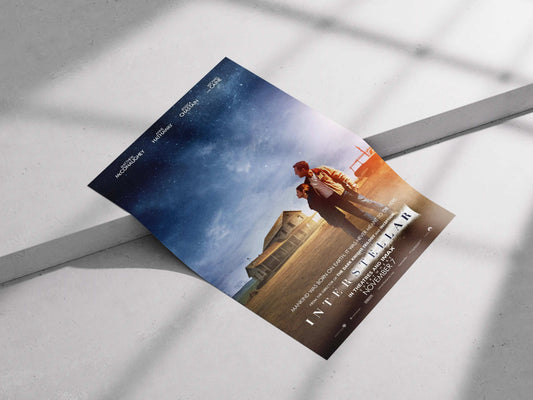 Interstellar "Mankind's Next Step" Water Planet Poster