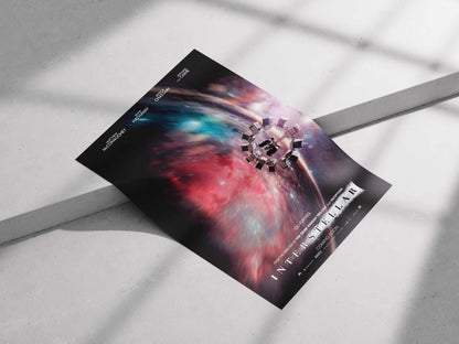 Interstellar "Rocket Launch" Minimalist Art Poster