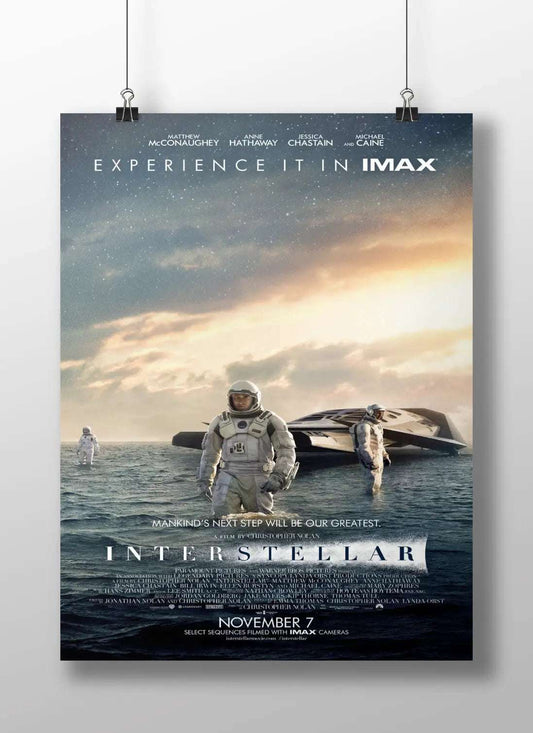 Interstellar "Mankind Was Born on Earth" Farmhouse Poster