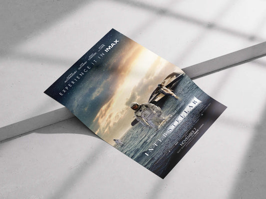 Interstellar "Mankind Was Born on Earth" Farmhouse Poster