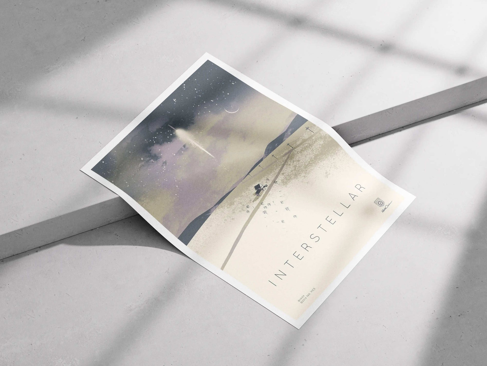 Interstellar "The End of Earth" Astronaut Poster
