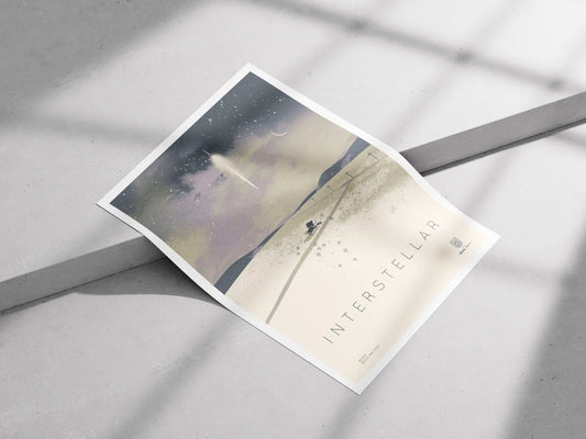 Interstellar "The End of Earth" Astronaut Poster