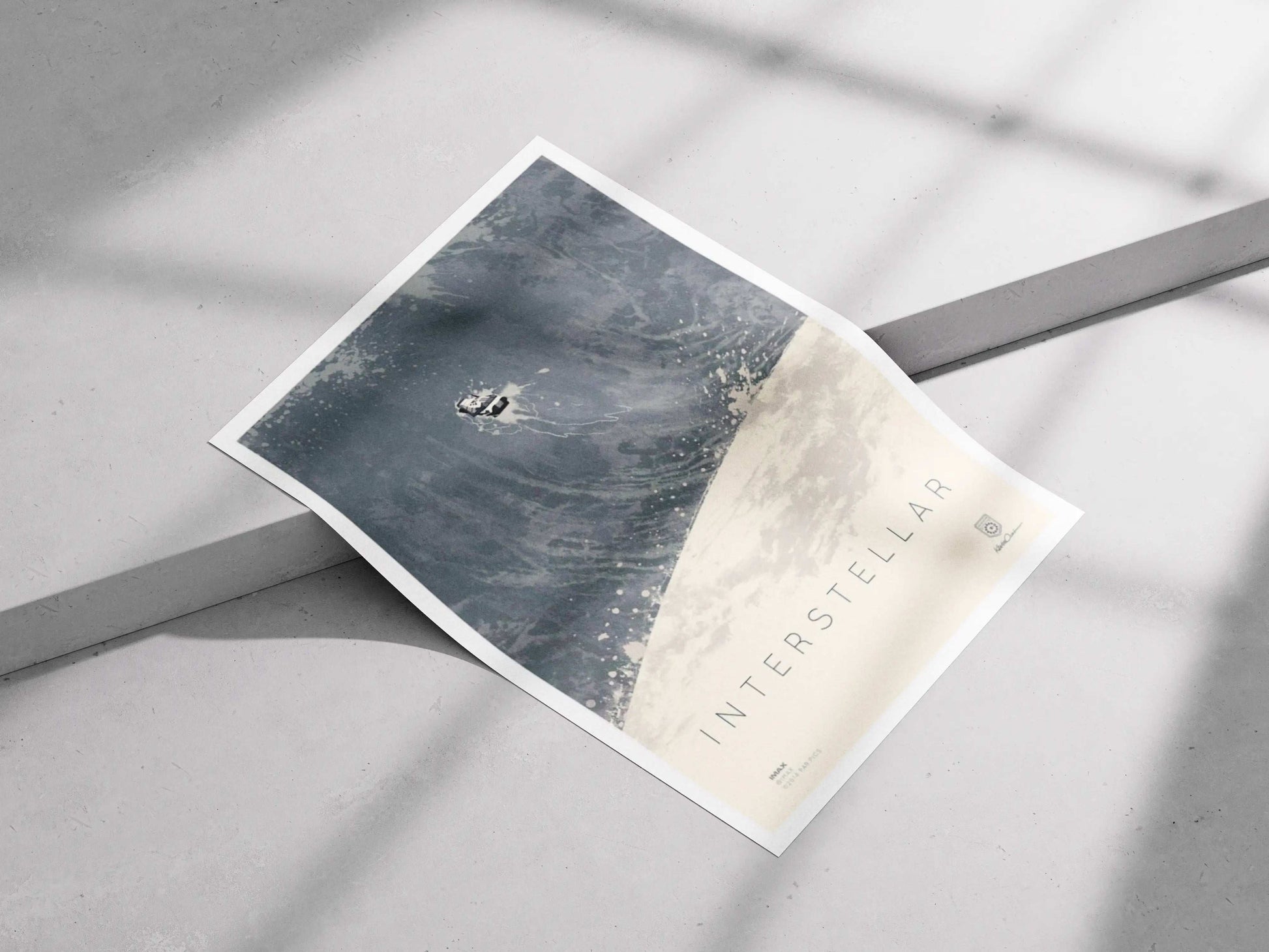 Interstellar "Tidal Wave" Artistic Poster