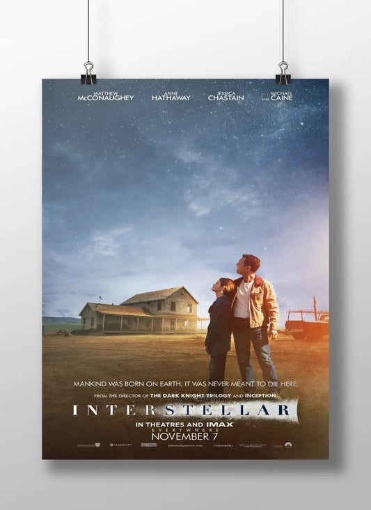 Interstellar "Mankind's Next Step" Water Planet Poster