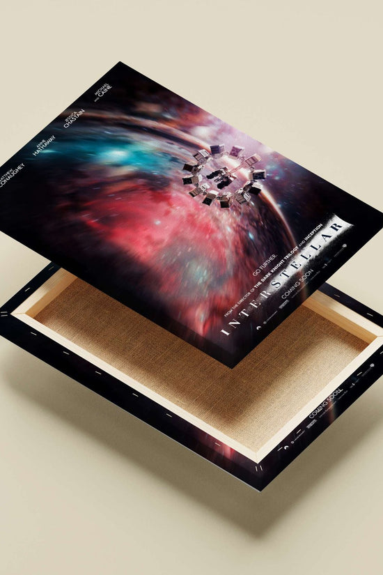 The film Interstellar (2014), starring Matthew McConaughey, Anne Hathaway, Jessica Chastain, and Michael Caine. Main