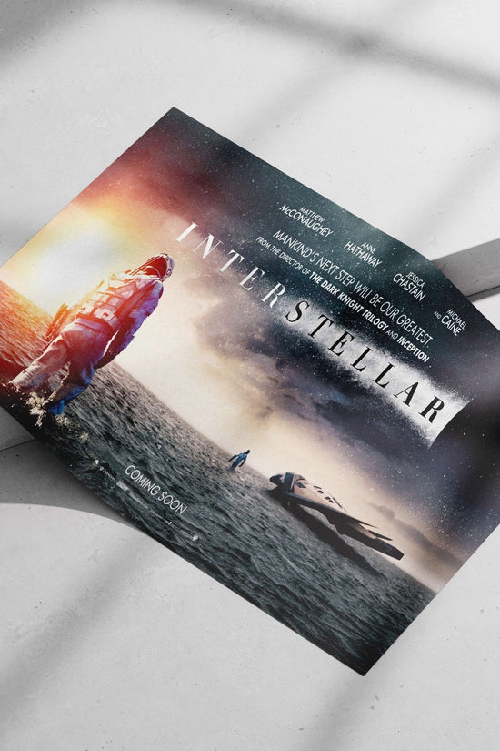 Interstellar (2014 film by Christopher Nolan) Main Subject: Interstellar (2014 film by Christopher Nolan) Matte poster print