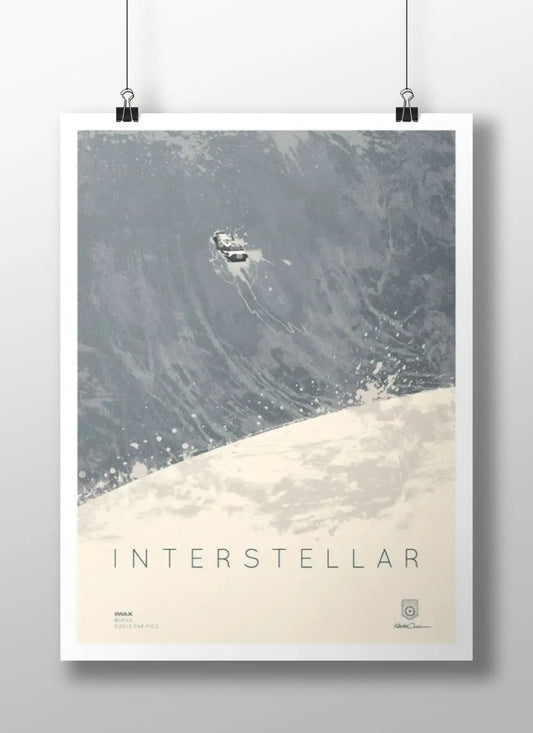 Interstellar "Tidal Wave" Artistic Poster