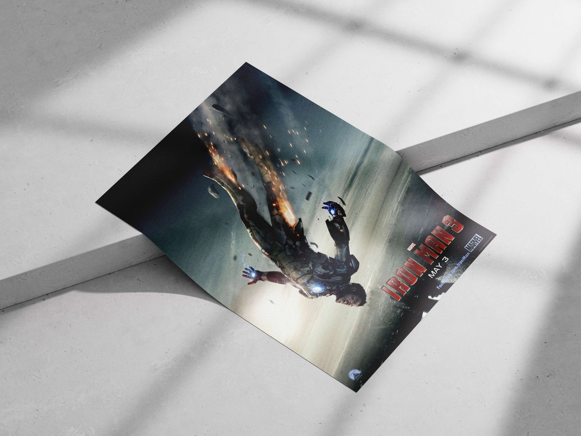 Iron Man (Marvel Cinematic Universe character from *Iron Man 3*) Main Subject: Iron Man (Marvel Cinematic Universe character