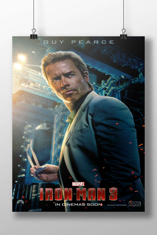 Guy Pearce as a character from Marvel's Iron Man 3 Main Subject: Guy Pearce as a character from Marvel's Iron Man 3 Matte