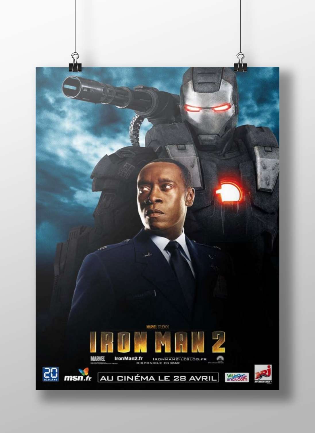 War Machine (James Rhodes) and Iron Man 2 armor from Marvel's Iron Man franchise Main Subject: War Machine (James Rhodes)