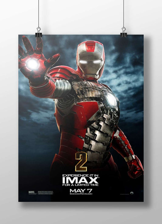 Iron Man (Marvel's superhero franchise) Main Subject: Iron Man (Marvel's superhero franchise) Matte BoizzBoard rigid print —