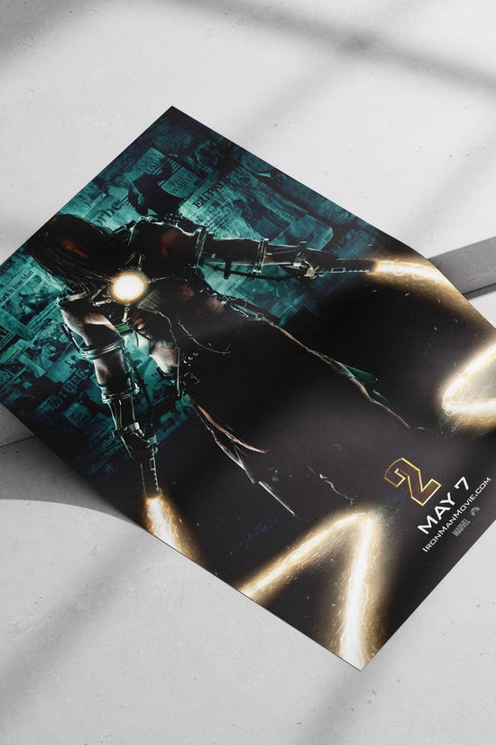 James Rhodes as War Machine (Iron Man 2) Main Subject: James Rhodes as War Machine (Iron Man 2) Matte poster print —