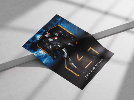 Iron Man (Marvel Cinematic Universe) Main Subject: Iron Man (Marvel Cinematic Universe) Matte poster print — Superhero wall