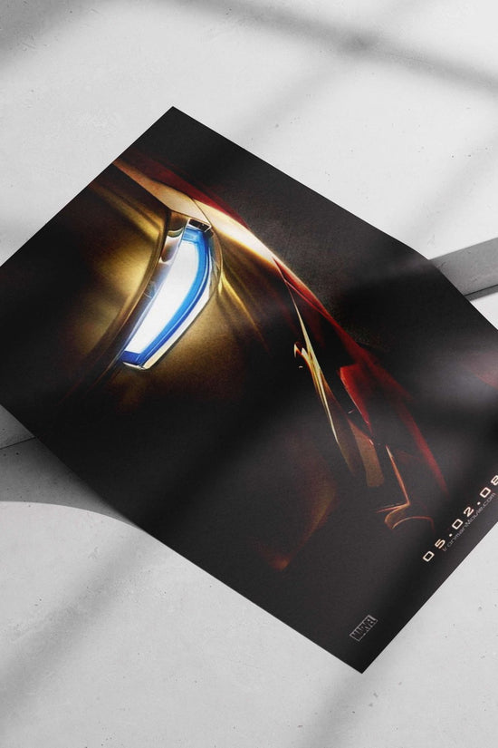 Iron Man (Marvel's Avengers franchise) Main Subject: Iron Man (Marvel's Avengers franchise) Matte poster print — Superhero