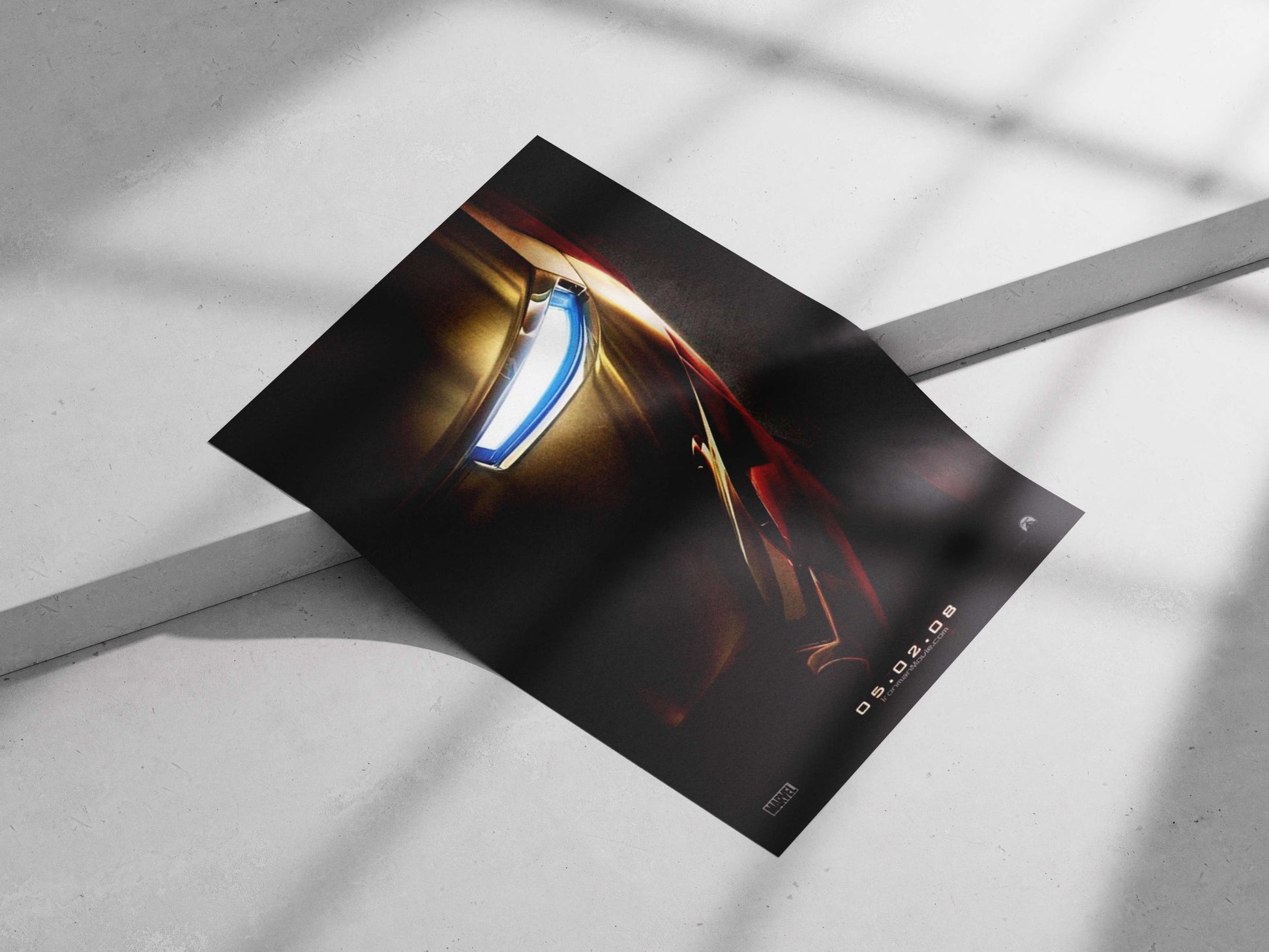 Iron Man (Marvel's Avengers franchise) Main Subject: Iron Man (Marvel's Avengers franchise) Matte poster print — Superhero