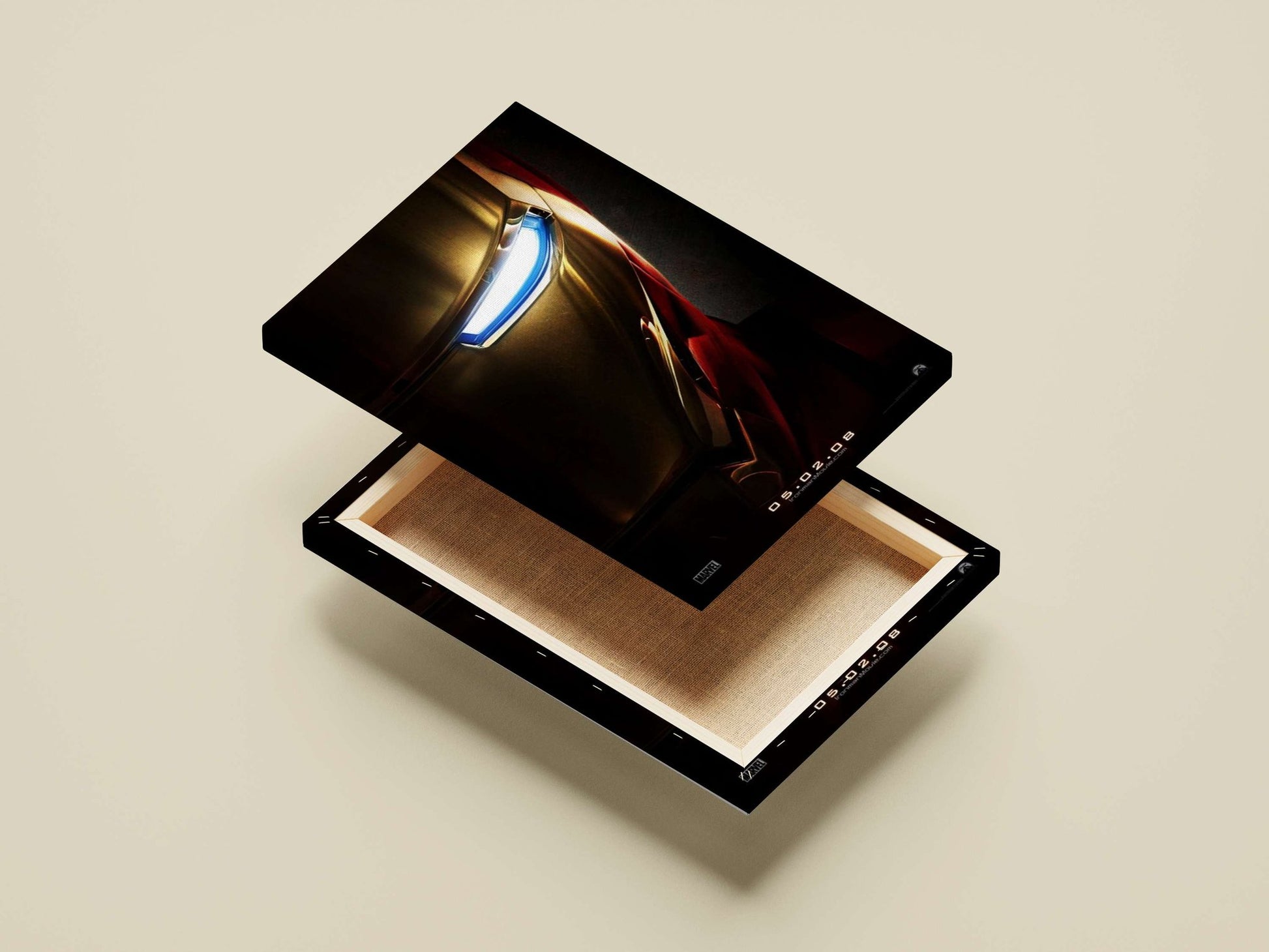 Iron Man (Marvel's Avengers franchise) Main Subject: Iron Man (Marvel's Avengers franchise) Canvas wall art — Superhero wall