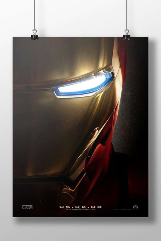 Iron Man (Marvel's Avengers franchise) Main Subject: Iron Man (Marvel's Avengers franchise) Matte BoizzBoard rigid print —