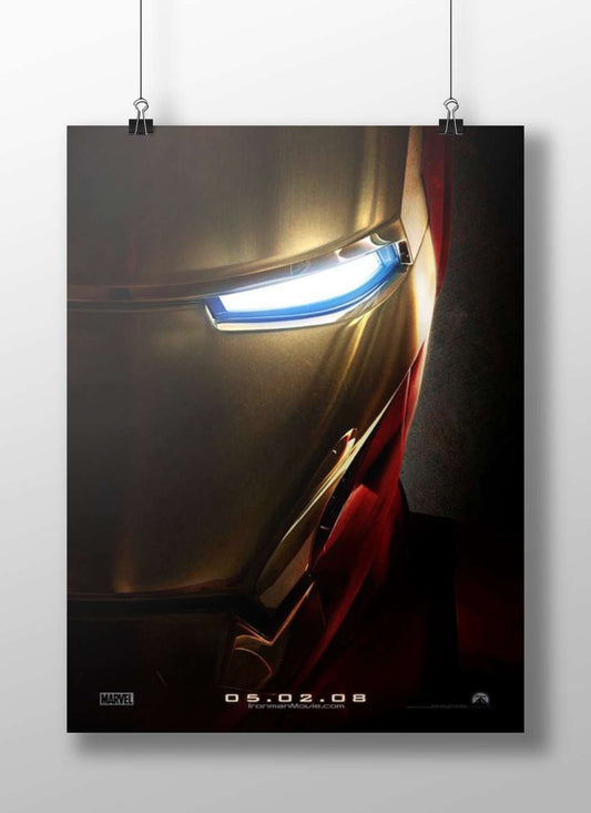 Iron Man (Marvel's Avengers franchise) Main Subject: Iron Man (Marvel's Avengers franchise) Matte BoizzBoard rigid print —