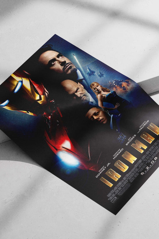 Iron Man (2008 film) from Marvel's Cinematic Universe starring Robert Downey Jr. Main Subject: Iron Man (2008 film) from