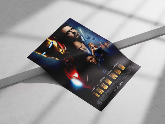 Iron Man (2008 film) from Marvel's Cinematic Universe starring Robert Downey Jr. Main Subject: Iron Man (2008 film) from