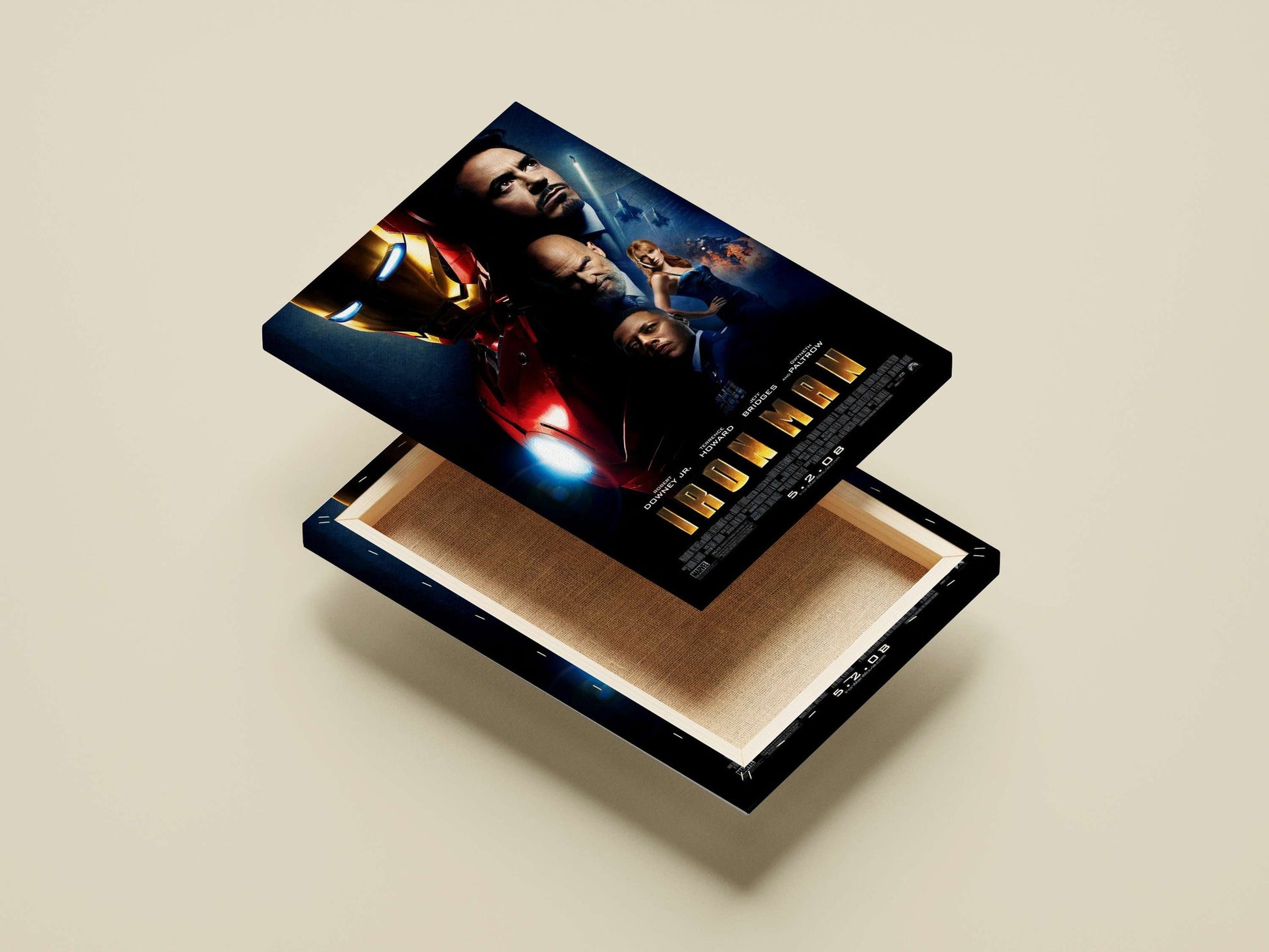 Iron Man (2008 film) from Marvel's Cinematic Universe starring Robert Downey Jr. Main Subject: Iron Man (2008 film) from