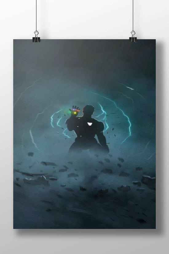 Iron Man (Marvel Comics character) Main Subject: Iron Man (Marvel Comics character) Matte BoizzBoard rigid print — Superhero