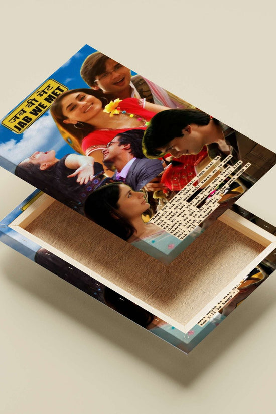 The Bollywood film "Jab We Met" (2007) Jab We Met - Romantic Icon Poster