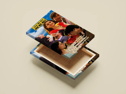 "Jab We Met Bollywood Poster – Aesthetic Hindi Movie Wall Art for Bedroom or Film Lover’s Decor"