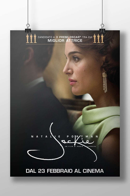 Natalie Portman in the film "Jackie" Main Subject: Natalie Portman in the film "Jackie" Matte BoizzBoard rigid print —