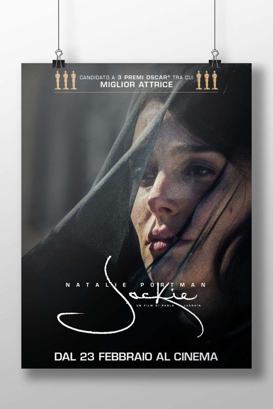 Jackie (2016 film) starring Natalie Portman Main Subject: Jackie (2016 film) starring Natalie Portman Matte BoizzBoard rigid