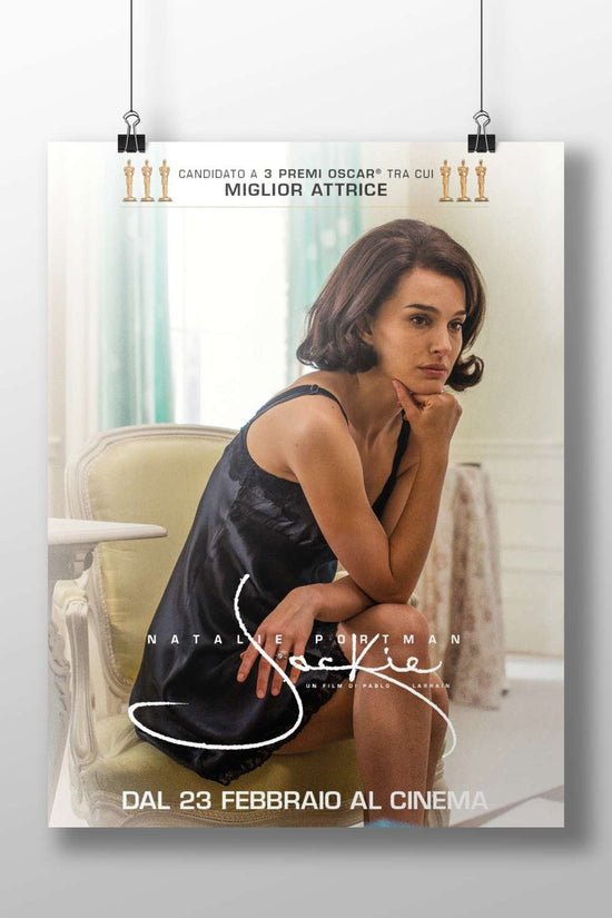 Natalie Portman in the film "Jackie" Main Subject: Natalie Portman in the film "Jackie" Matte BoizzBoard rigid print —