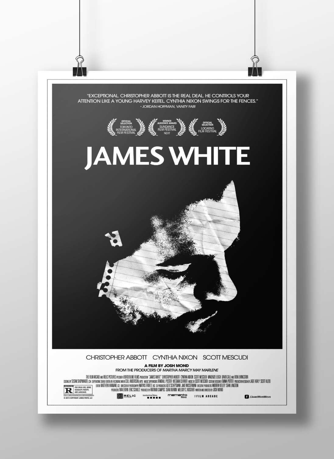 James White Main Subject: James White Matte BoizzBoard rigid print — Bollywood wall art India | PosterBoizz