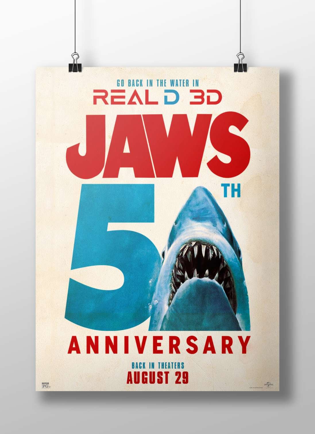 JAWS franchise (5th Anniversary) Main Subject: JAWS franchise (5th Anniversary) Matte BoizzBoard rigid print — Bollywood