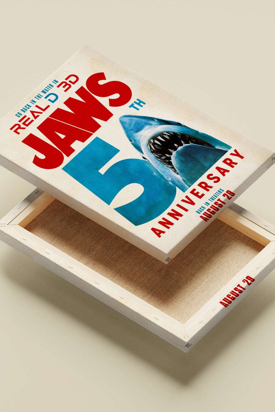 JAWS franchise (5th Anniversary) Main Subject: JAWS franchise (5th Anniversary) Canvas wall art — Bollywood wall art India |