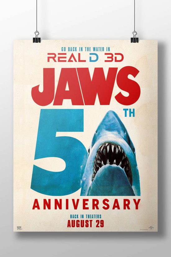 JAWS franchise (5th Anniversary) Main Subject: JAWS franchise (5th Anniversary) Matte BoizzBoard rigid print — Bollywood