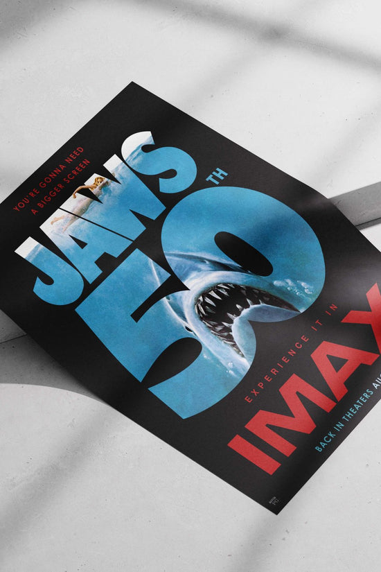 Jaws franchise Main Subject: Jaws franchise Matte poster print — Superhero wall art India | PosterBoizz