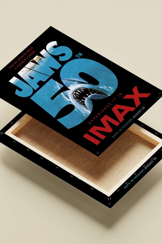 Jaws franchise Main Subject: Jaws franchise Canvas wall art — Superhero wall art India | PosterBoizz