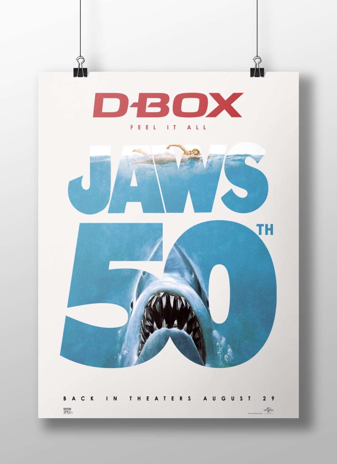 Jaws franchise (50th anniversary) Main Subject: Jaws franchise (50th anniversary) Matte BoizzBoard rigid print — Bollywood