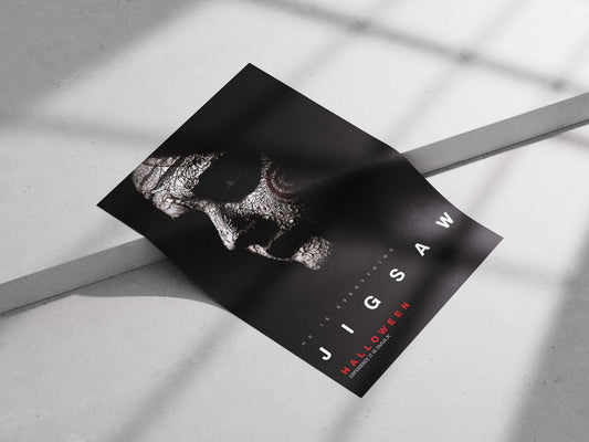 Jigsaw (Saw franchise) Main Subject: Jigsaw (Saw franchise) Matte poster print — Superhero wall art India | PosterBoizz