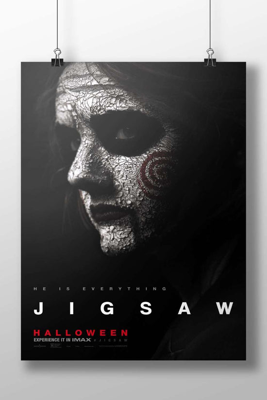 Jigsaw (Saw franchise) Main Subject: Jigsaw (Saw franchise) Matte BoizzBoard rigid print — Superhero wall art India |