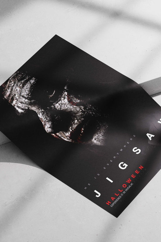 Jigsaw franchise Main Subject: Jigsaw franchise Matte poster print — Bollywood wall art India | PosterBoizz