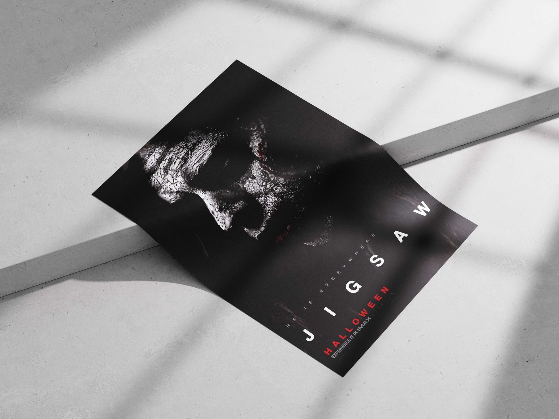 Jigsaw (franchise) Main Subject: Jigsaw (franchise) Matte poster print — Hollywood wall art India | PosterBoizz