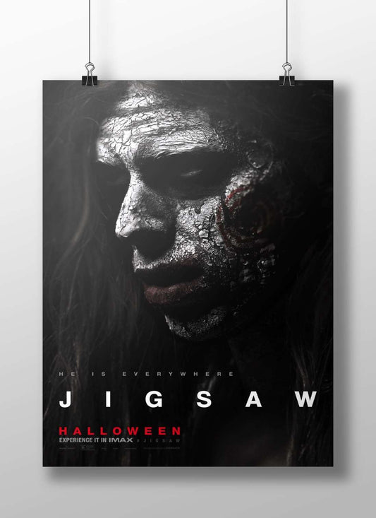 Jigsaw (franchise) Main Subject: Jigsaw (franchise) Matte BoizzBoard rigid print — Hollywood wall art India | PosterBoizz