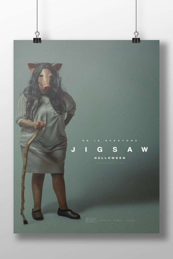 Pig Mask character from Jigsaw Halloween franchise Main Subject: Pig Mask character from Jigsaw Halloween franchise Matte