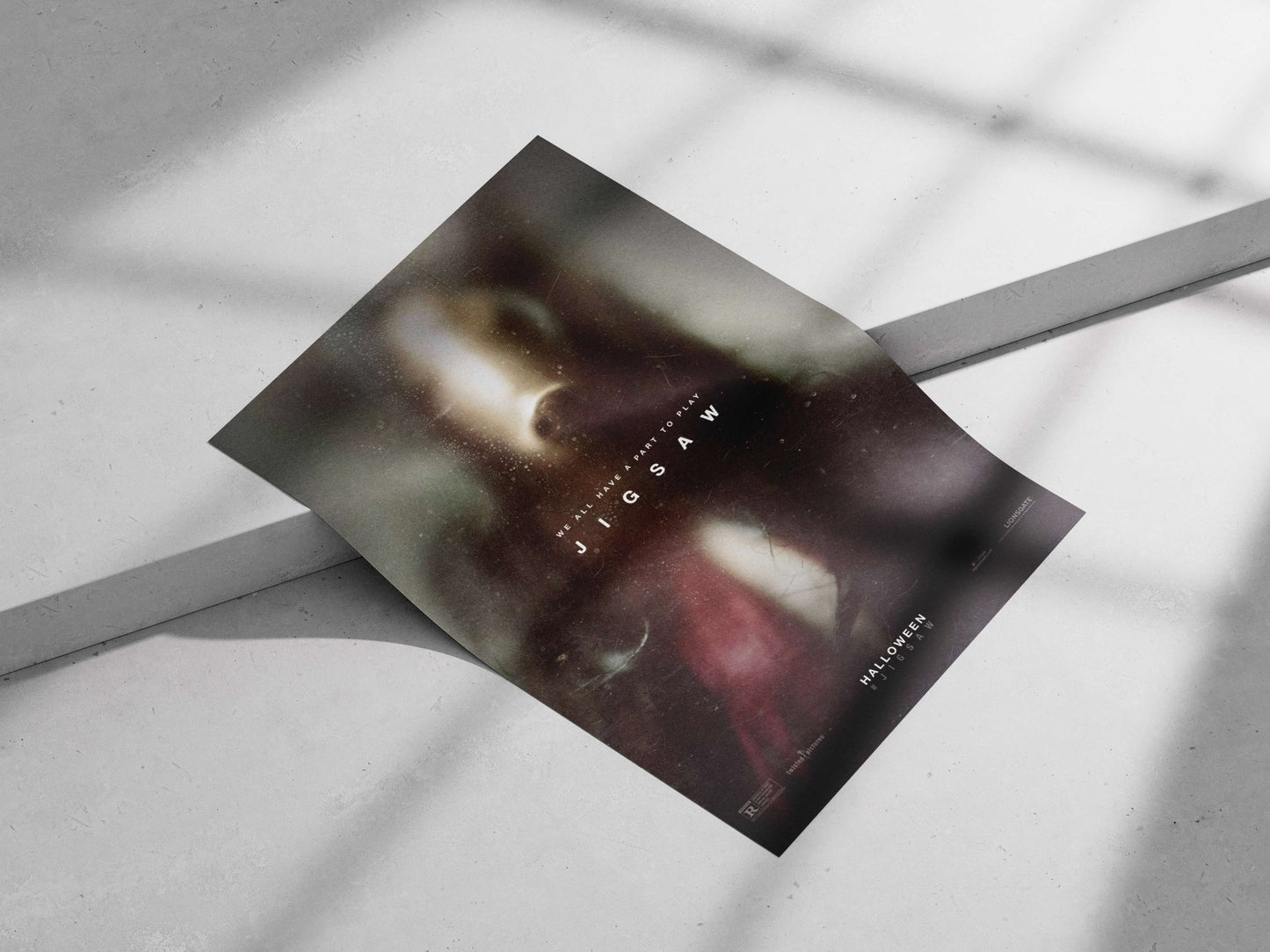 Jigsaw (franchise) Main Subject: Jigsaw (franchise) Matte poster print — Bollywood wall art India | PosterBoizz