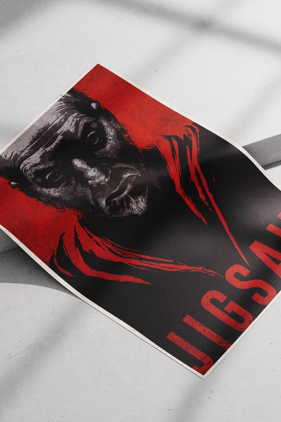 Jigsaw (from the Saw franchise) Main Subject: Jigsaw (from the Saw franchise) Matte poster print — Superhero wall art India