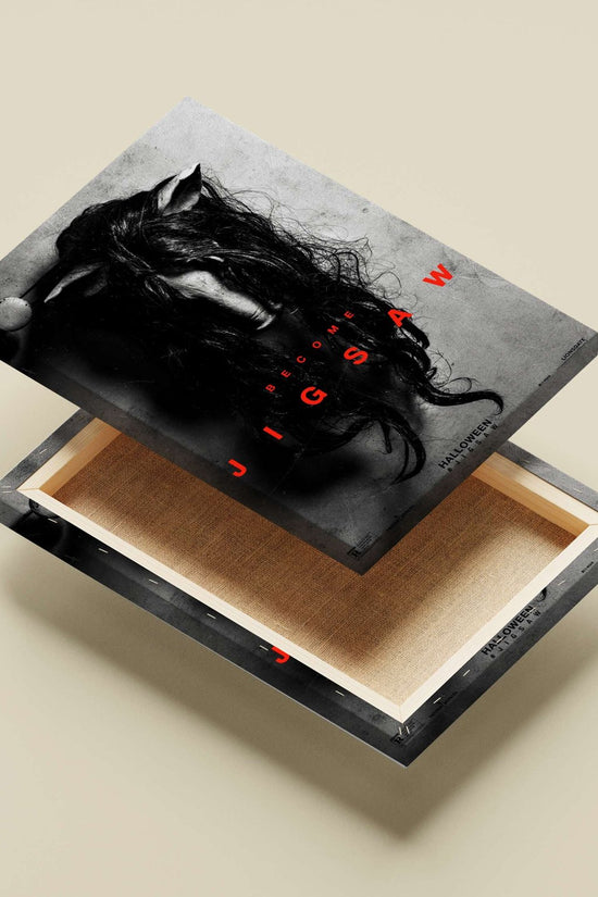 Jigsaw (franchise) Main Subject: Jigsaw (franchise) Canvas wall art — Hollywood wall art India | PosterBoizz