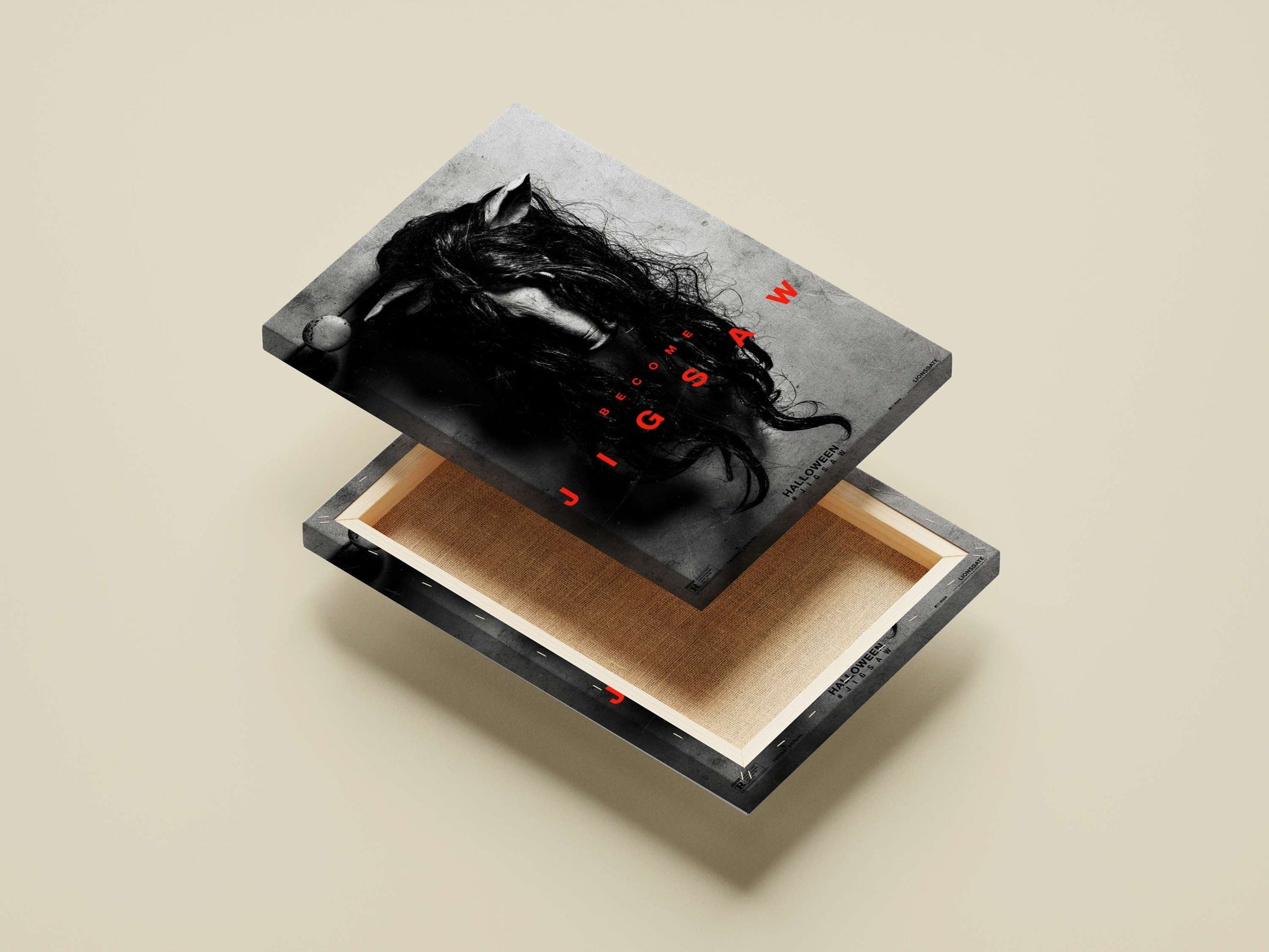Jigsaw (franchise) Main Subject: Jigsaw (franchise) Canvas wall art — Hollywood wall art India | PosterBoizz